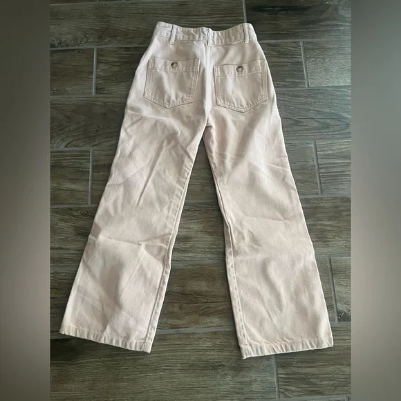 Reformation Marine Jeans in Dusty Rose - Picture 3 of 5